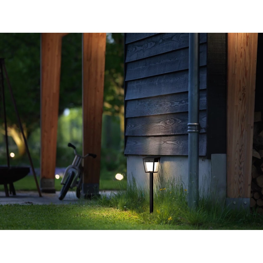 Philips - LED solcellelampe med sensor NISSA LED/1,8W/3,7V 2600 mAh 3000K IP44