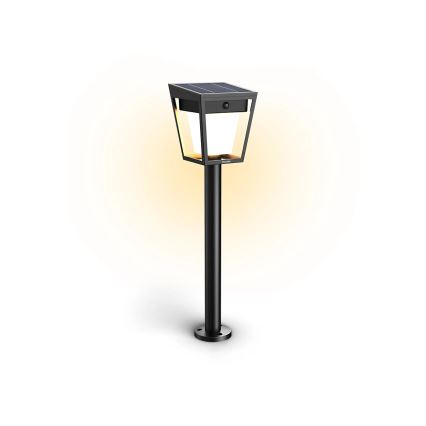 Philips - LED solcellelampe med sensor NISSA LED/1,8W/3,7V 2600 mAh 3000K IP44
