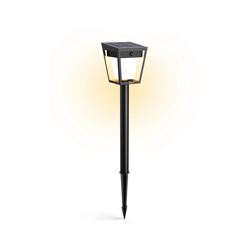 Philips - LED solcellelampe med sensor NISSA LED/1,8W/3,7V 2600 mAh 3000K IP44