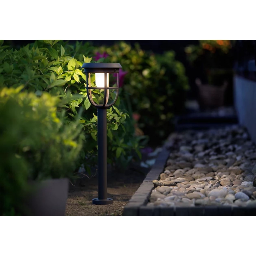 Philips - LED solcellelampe med sensor RADII LED/1,3W/3,7V 2000 mAh 3000K IP44