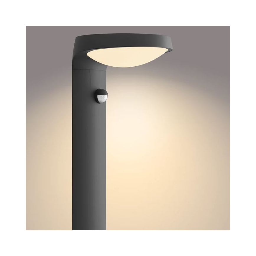 Philips - LED solcellelampe med sensor LED/1,2W/4V 3000K IP44