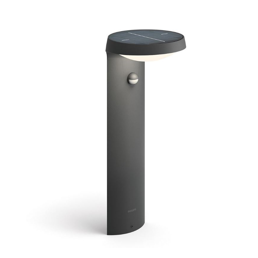 Philips - LED solcellelampe med sensor LED/1,2W/4V 3000K IP44