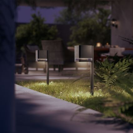 Philips - LED solcellelampe VIRONA LED/1,8W/3,7V 2600 mAh 2700K IP44