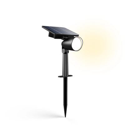 Philips - LED Soldrevet spotlampe ASHLYN LED/1,4W/3,7V 2600 mAh 2700K IP44