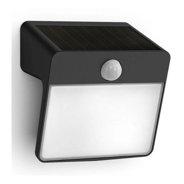 Philips - LED Soldrevet væglampe med bevægelses- og skumringssensor YARIXA LED/2,2W/3,7V 600 mAh IP44