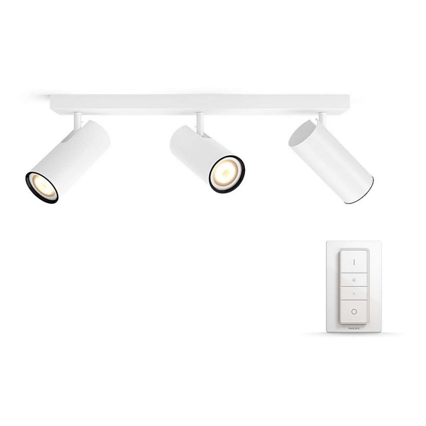 Philips - LED spotlampe dæmpbar Hue BURATTO 3xGU10/5,5W