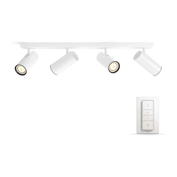 Philips - LED spotlampe dæmpbar Hue BURATTO 4xGU10/5,5W