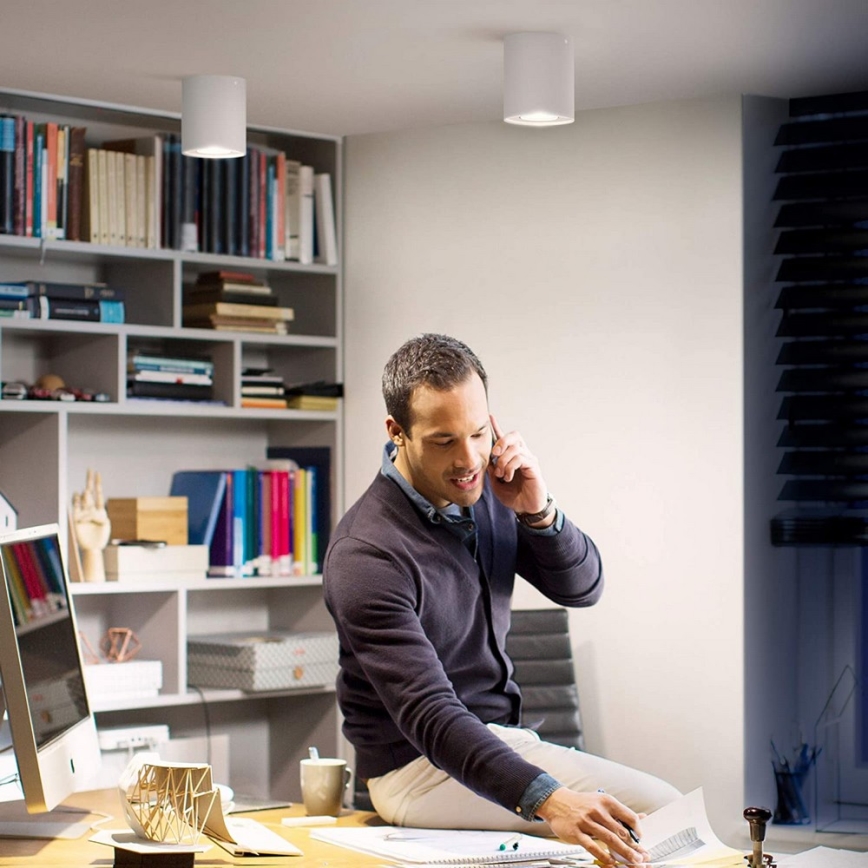 Philips - LED spotlampe dæmpbar Hue PILLAR 1xGU10/4,2W/230V 2200-6500K + fjernbetjening hvid