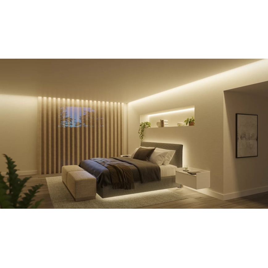 Philips - LED strip m. RGBW-farver dæmpbar Hue WHITE AND COLOR AMBIANCE 10m LED/20W/230V 2000-6500K