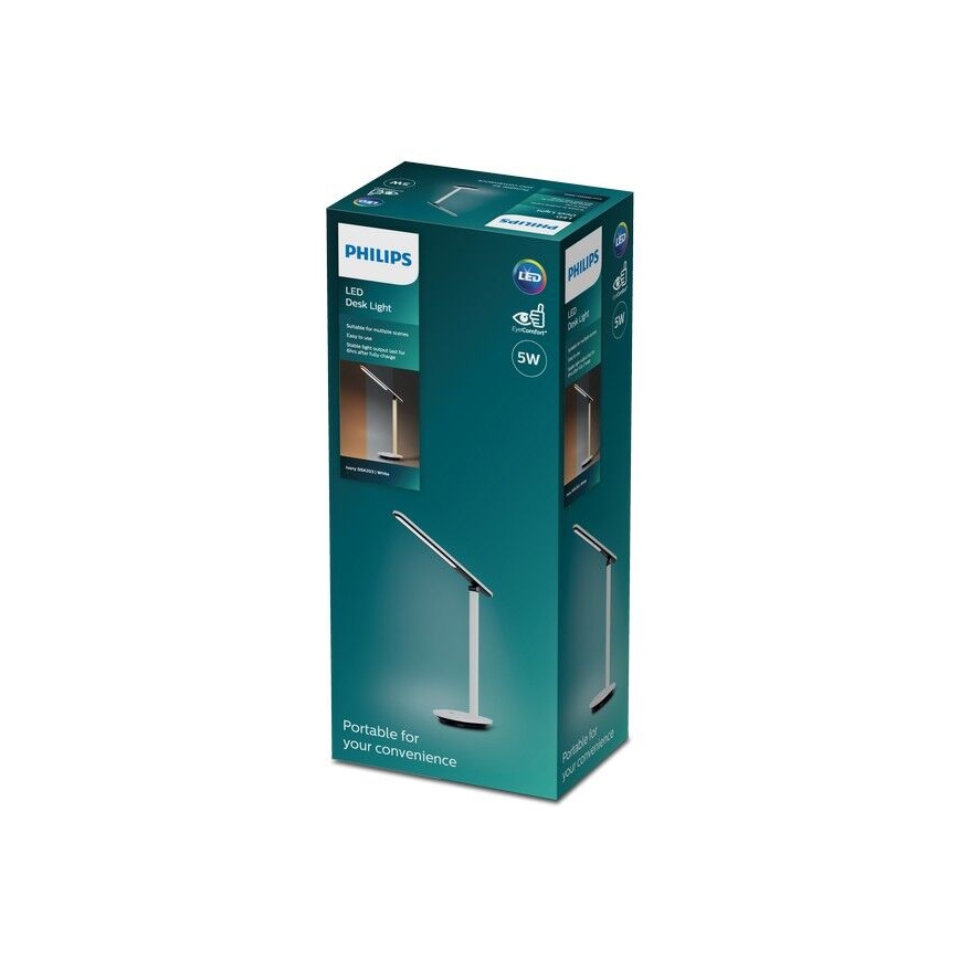 Philips - LED Dæmpbar Touch Bordlampe IVORY LED/5W/5V 3000 mAh 2700/3600/5000K CRI 90