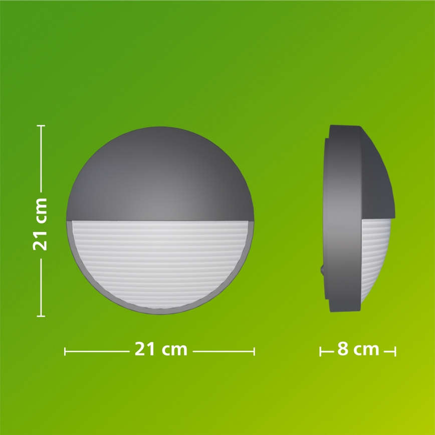 Philips - LED udendørs væglampe CAPRICORN LED/4,3W/230V IP44
