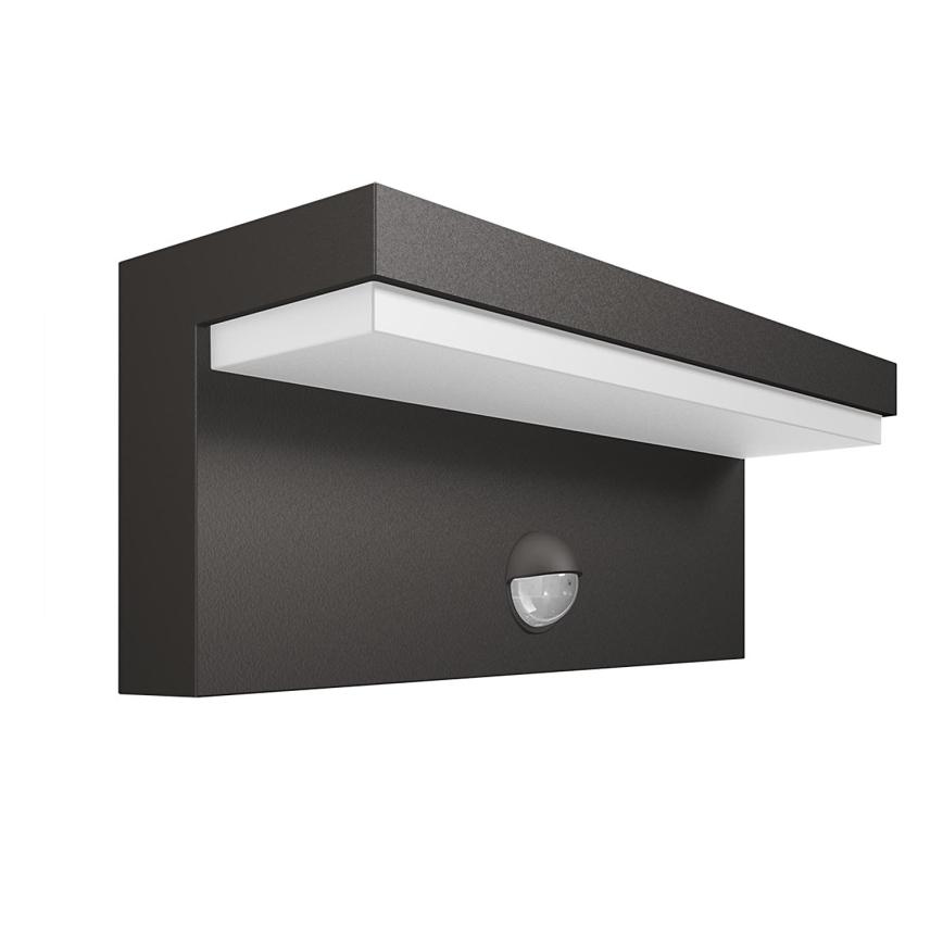 Philips - LED Udendørs væglampe med sensor 2xLED/4,5W/230V 4000K IP44