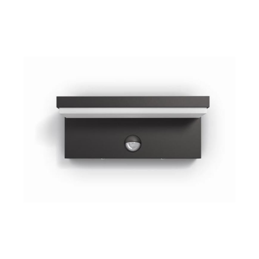 Philips - LED Udendørs væglampe med sensor BUSTAN LED/3,8W/230V 4000K IP44