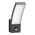 Philips - LED Udendørs Væglampe med sensor LED/12W/230V 2700K IP44