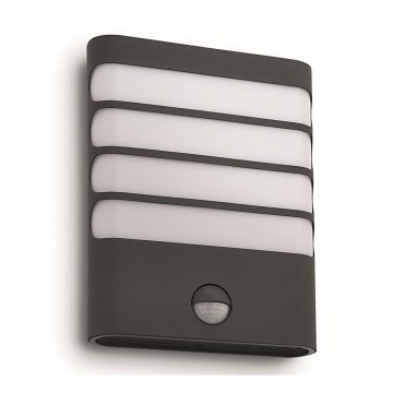 Philips - LED udendørs væglampe med sensor LED/3W/230V IP44