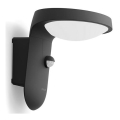 Philips - LED Udendørs Væglampe med sensor LED/9W/230V 2700K IP44