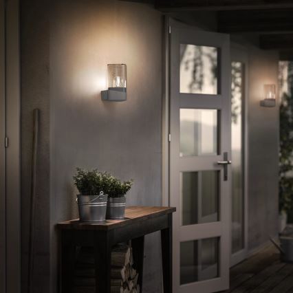 Philips - LED udendørs væglampe NAYL 1xE27/4W/230V 2700K IP44