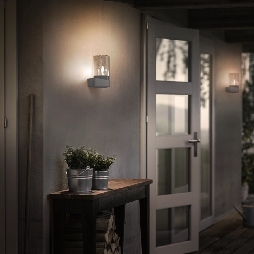 Philips - LED udendørs væglampe NAYL 1xE27/4W/230V 2700K IP44
