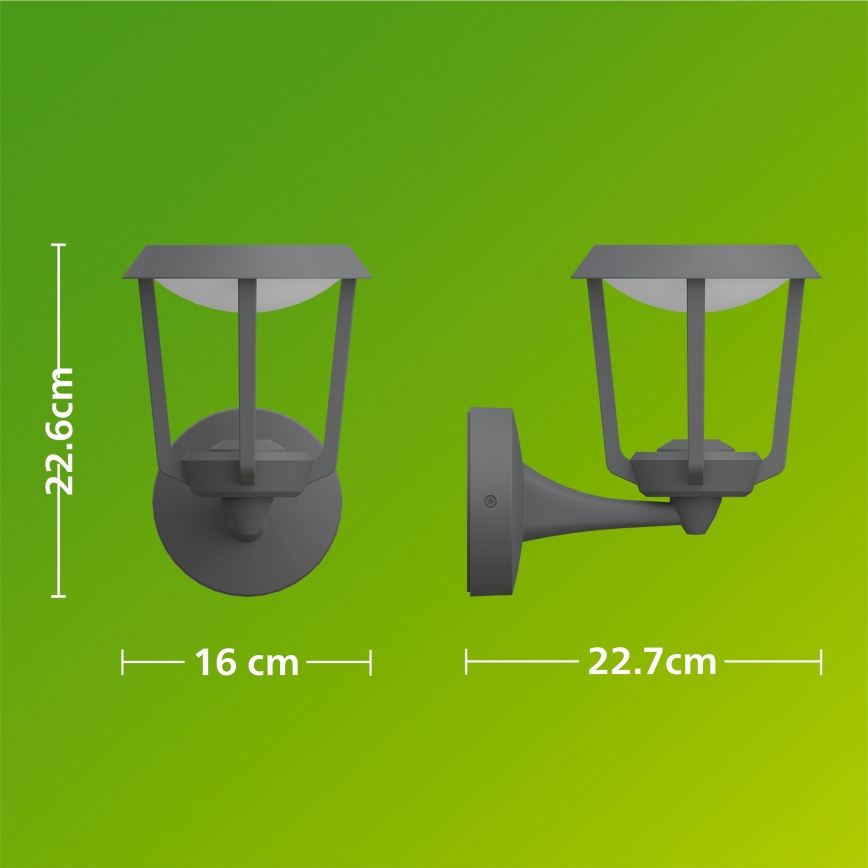 Philips - LED udendørs væglampe NUVY LED/4,3W/230V 2700K IP44