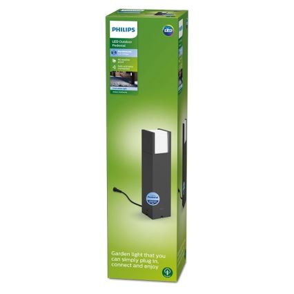Philips - LED udendørslampe LED/6W/12V 4000K 2700K IP44
