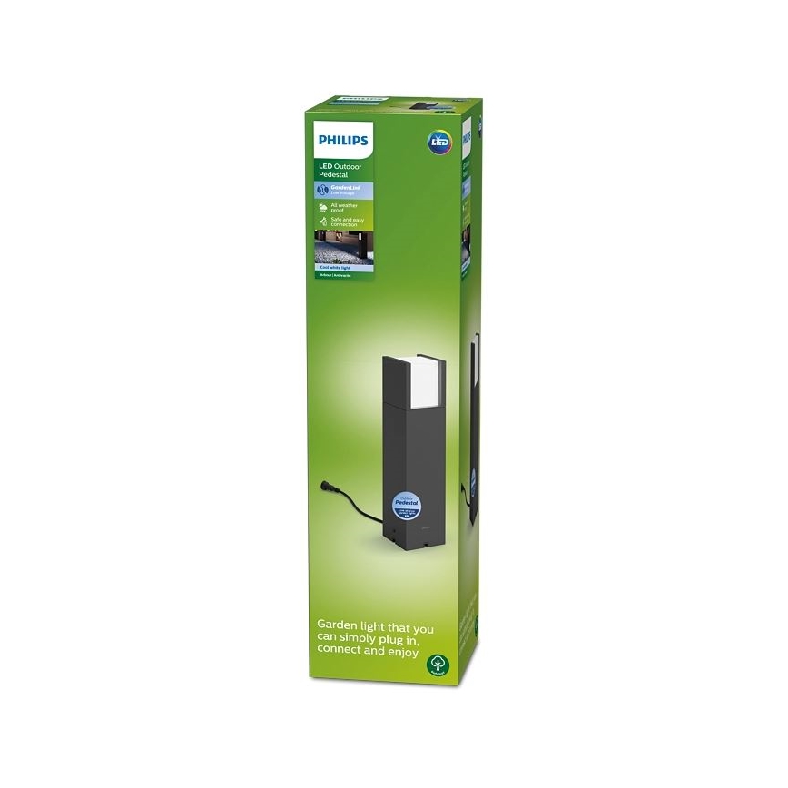 Philips - LED udendørslampe LED/6W/12V 4000K 2700K IP44
