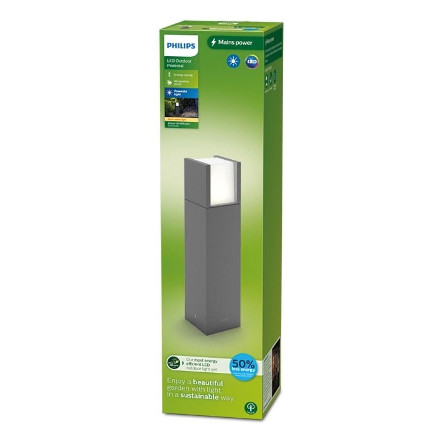 Philips - LED udendørslampe ARBOUR LED/3,8W/230V 40 cm 2700K IP44