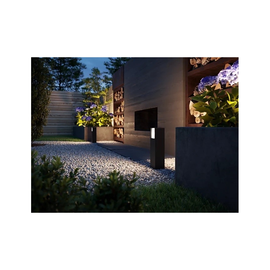 Philips - LED udendørslampe LED/6W/12V 2700K IP44