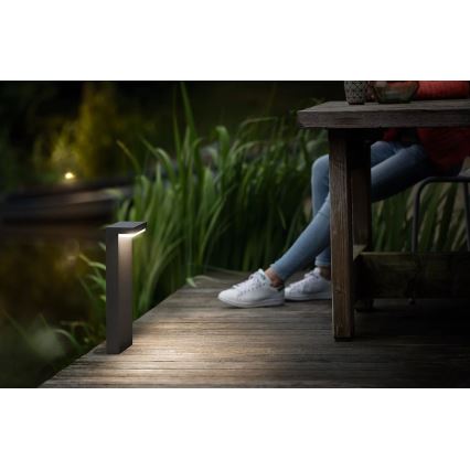 Philips - LED udendørslampe BUSTAN LED/3,8W/230V 2700K 40 cm IP44