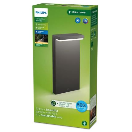 Philips - LED udendørslampe BUSTAN LED/3,8W/230V 2700K 40 cm IP44