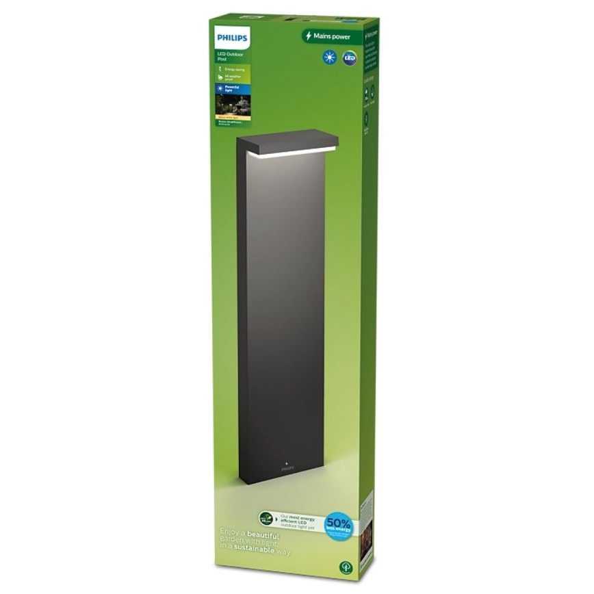 Philips - LED udendørslampe BUSTAN LED/3,8W/230V 2700K 77 cm IP44