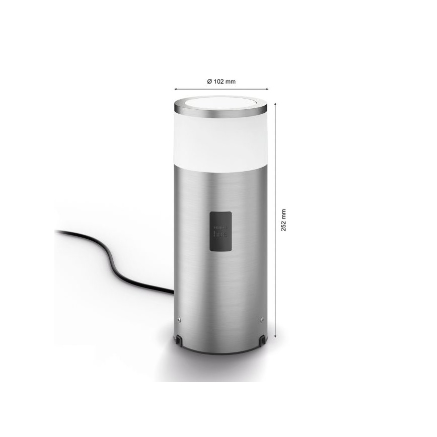 Philips - LED udendørslampe dæmpbar RGBW-farver Hue CALLA LED/8W/230V IP44