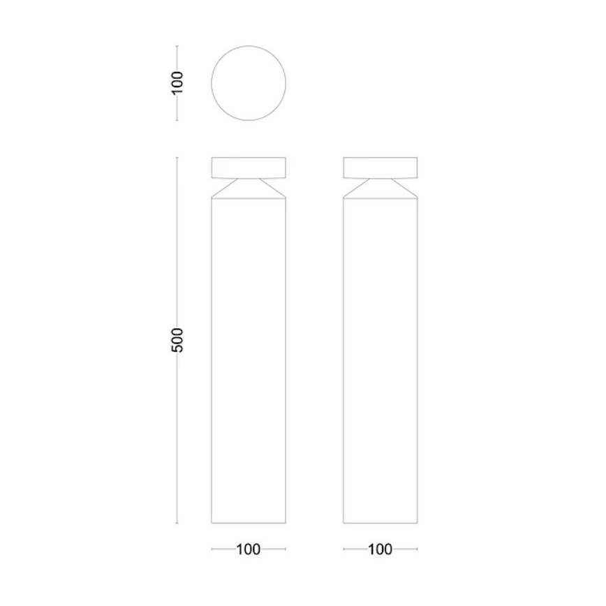Philips - LED udendørslampe LAVEN LED/6W/230V 2700K IP44