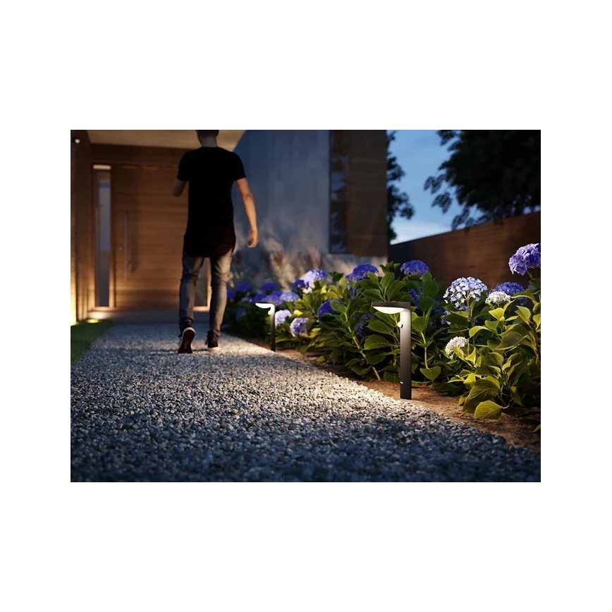 Philips - LED udendørslampe med sensor LED/9W/230V 2700K IP44