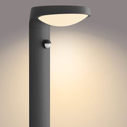 Philips - LED udendørslampe med sensor LED/9W/230V 2700K IP44