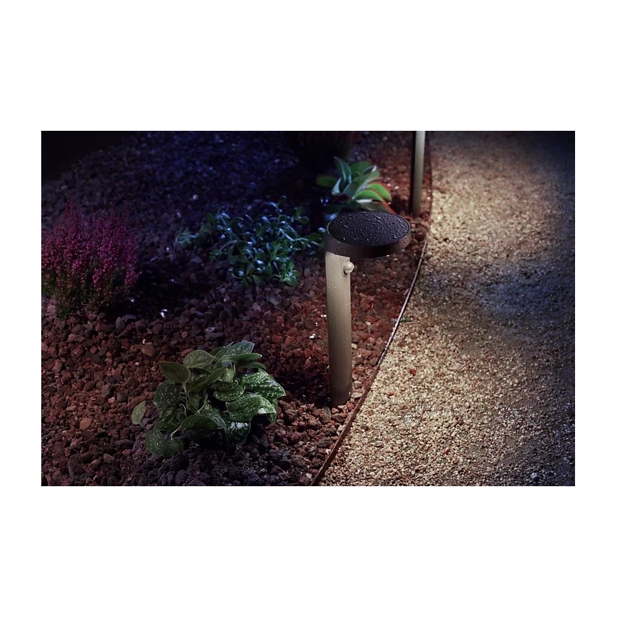Philips - LED udendørslampe med sensor LED/9W/230V 4000K IP44