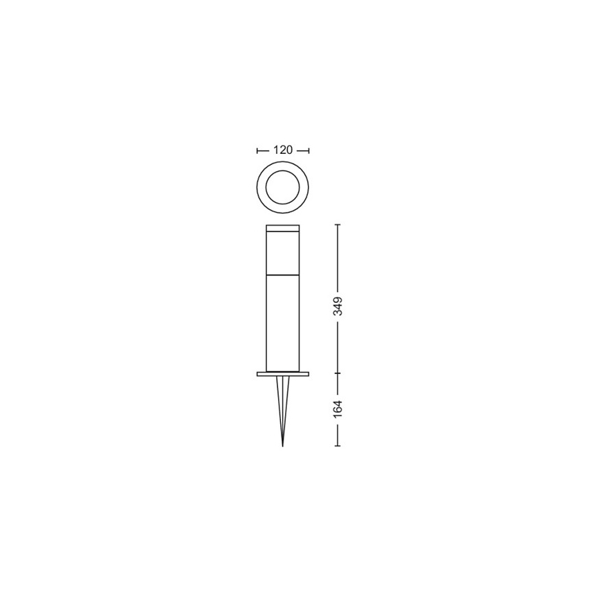 Philips - LED udendørslampe GARDENLINK LED/24W/230V 2700K IP44
