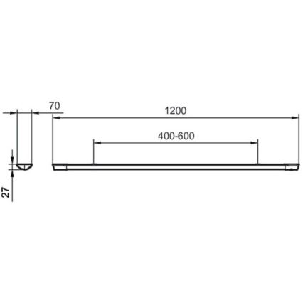 Philips - LED underskabslampe til køkken PROJECTLINE LED/30W/230V