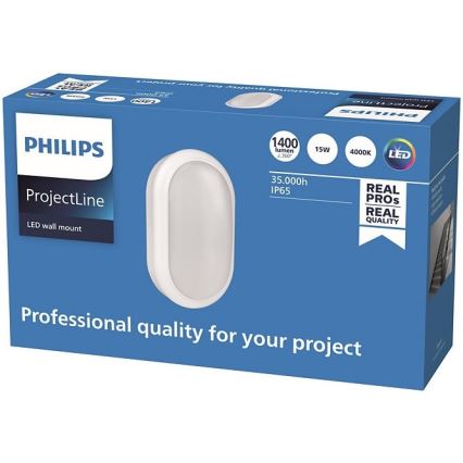 Philips - LED væglampe PROJECTLINE LED/15W/230V IP65