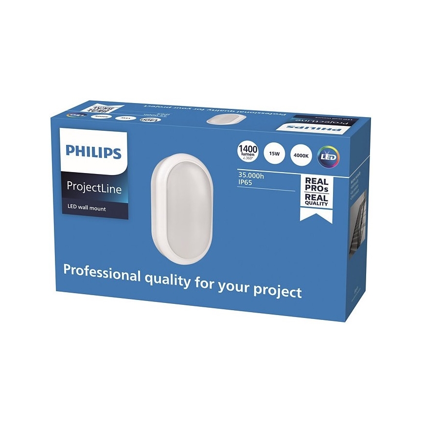 Philips - LED væglampe PROJECTLINE LED/15W/230V IP65
