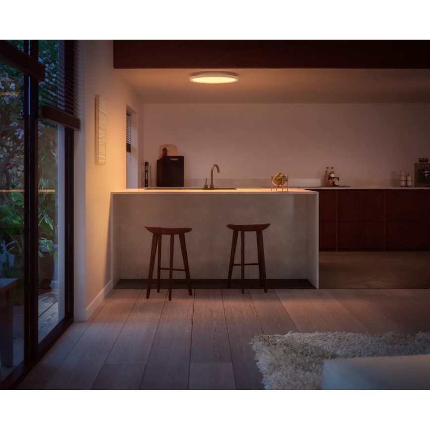 Philips - Loftlampe m. RGBW-farver dæmpbar Hue SURIMU LED/40W/230V