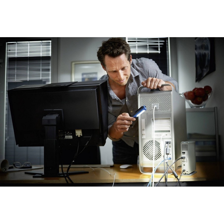 Philips LPL18B1 - LED arbejdslampe 5xLED/1,3W/3xAAA IP54