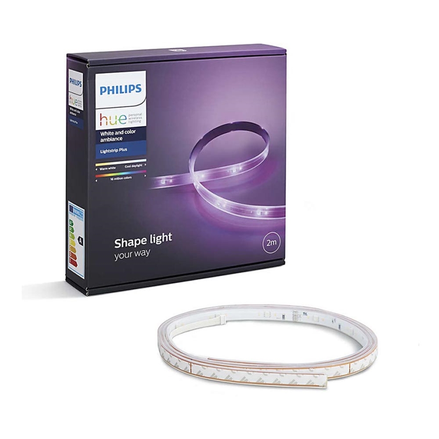 Philips - Lysbånd dæmpbar RGB LED Hue LIGHTSTRIP 2 m