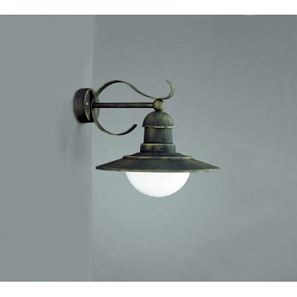Philips Massive 01816/01/42 - Udendørs væglys PALERMO 1xE27/60W/230V IP44