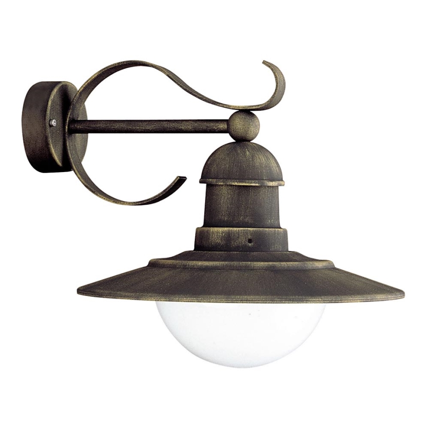 Philips Massive 01816/01/42 - Udendørs væglys PALERMO 1xE27/60W/230V IP44