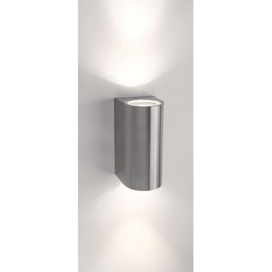 Philips Massive 17102/47/10 - Udendørs væglys NANTES 2xGU10/35W/230V IP44