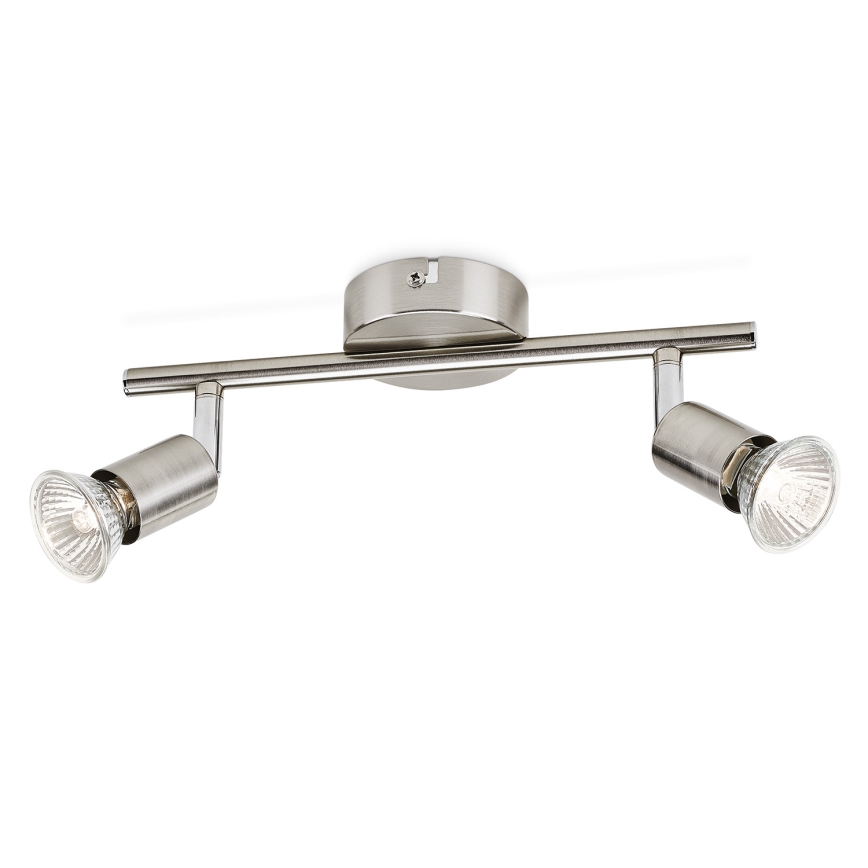 Philips Massive - LED-spotlampe 2xGU10/50W/230V