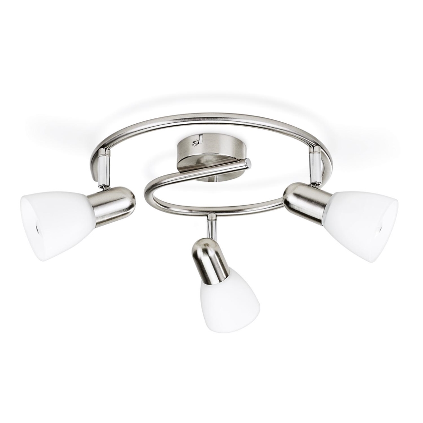 Philips Massive - Spotlampe 3xE14/40W mat krom