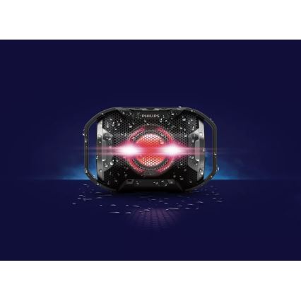 Philips SB300B/00 - Bærbar Bluetooth højtaler 4W/5V IPX7 sort
