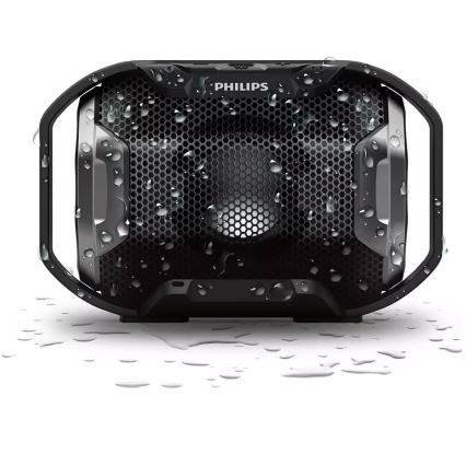 Philips SB300B/00 - Bærbar Bluetooth højtaler 4W/5V IPX7 sort
