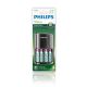 Philips SCB1490NB/12 - Batterioplader MULTILIFE 4xAA 2100 mAh 230V